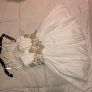 White dress. Size 1.